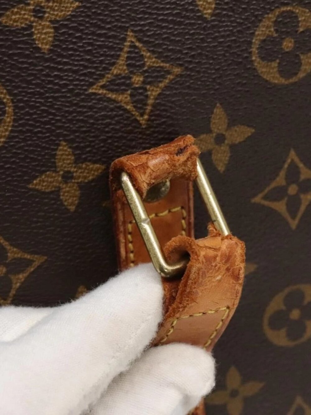 LOUIS VUITTON Monogram Babylone Tote Bag M51102 LV Auth 135836 - Picture 10 of 16